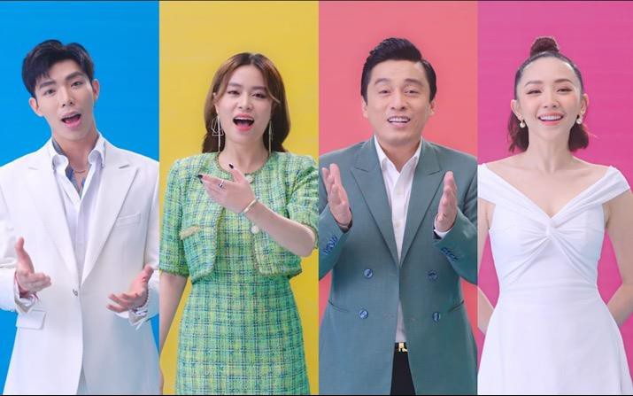 hoang thuy linh, toc tien, quoc truong tham gia mv "viet nam tu te"  hinh 2