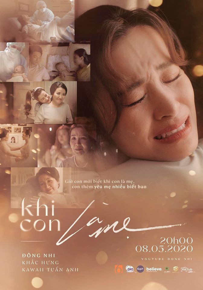 dong nhi bat khoc nuc no trong teaser mv "khi con la me"  hinh 1