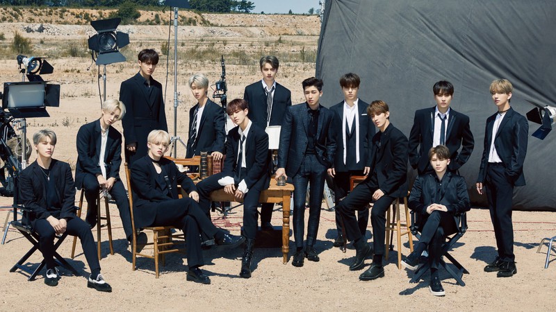 nhom nhac seventeen, nu'est chinh thuc ve chung mot nha voi bts  hinh 1