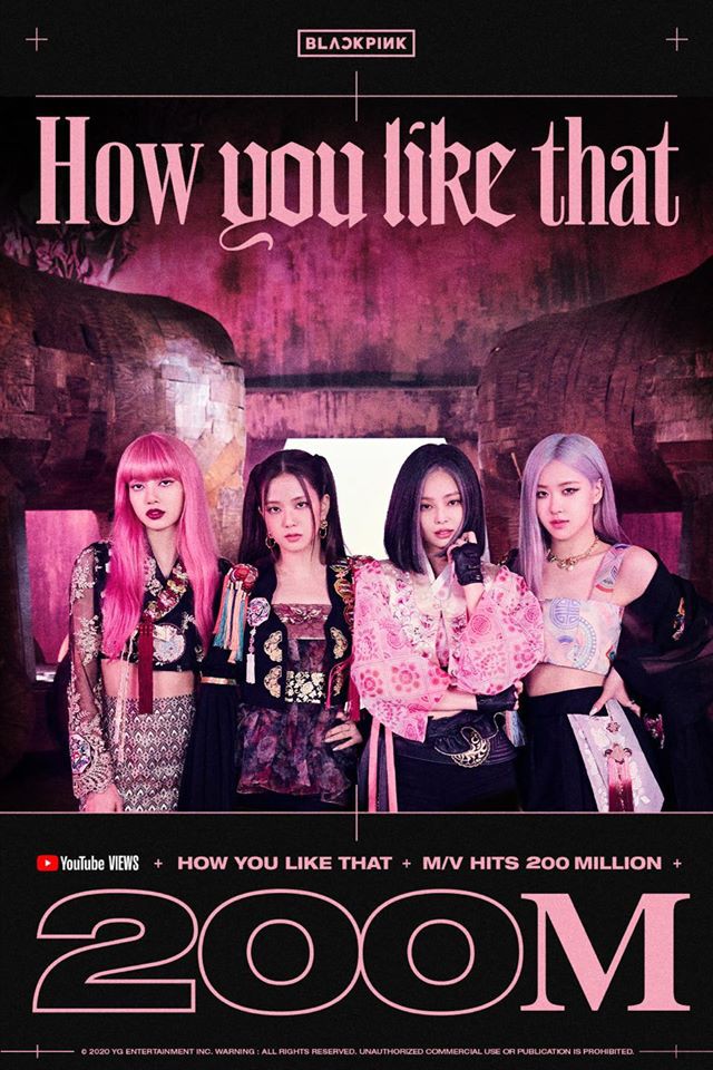 mv blackpink danh bai taylor swift, dat 200 trieu luot xem nhanh nhat hinh 1