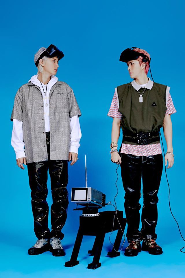 sehun, chanyeol (exo) "tha thinh" loat anh teaser album "1 billion views" hinh 1