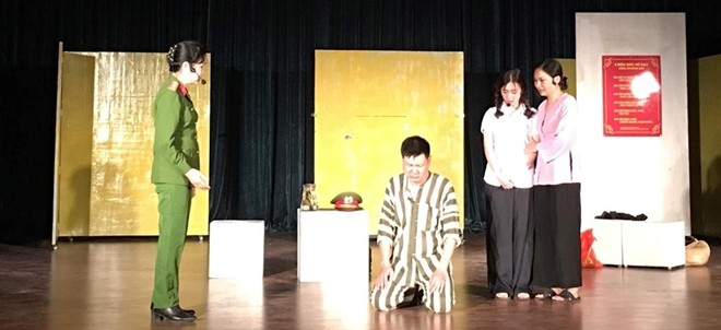 lien hoan san khau toan quoc: hinh tuong nguoi chien si cong an nhan dan  hinh 4