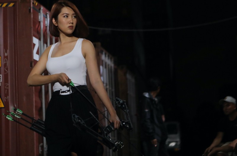 thuy ngan "gao nep gao te" no luc lam da nu moi cua man anh viet hinh 1
