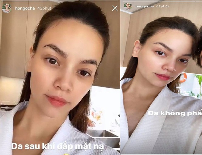 chuyen showbiz: khanh thi khoe nhan sac tre dep khi chup anh voi con gai hinh 2