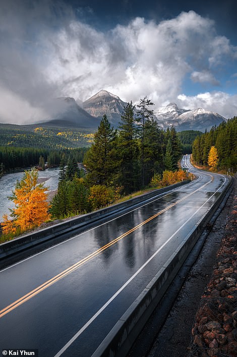 ve dep huyen ao cua cong vien quoc gia banff o canada hinh 5
