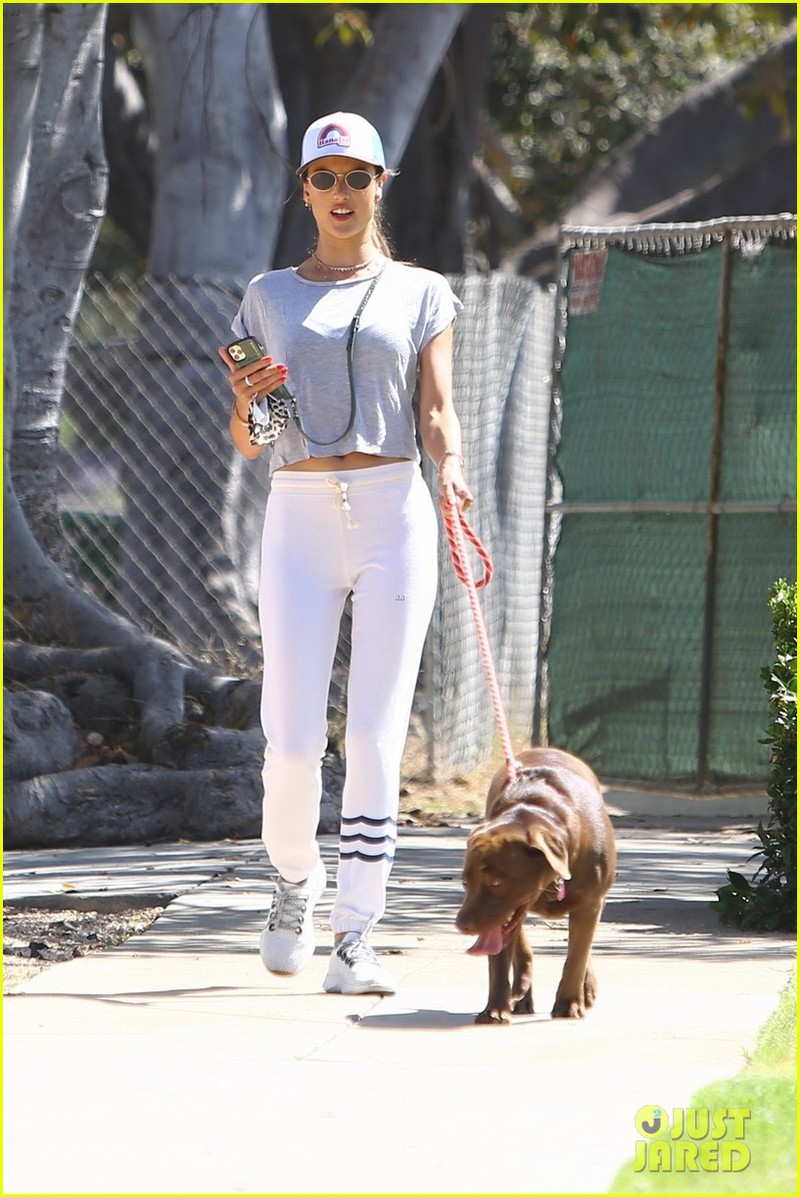alessandra ambrosio dien mot "giau quan" di mua sam cung con gai cung hinh 5