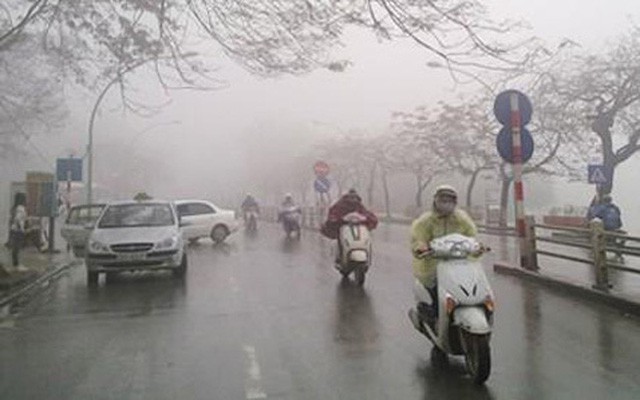thoi tiet ngay 20/3: ha noi co mua nho, troi lanh hinh 1