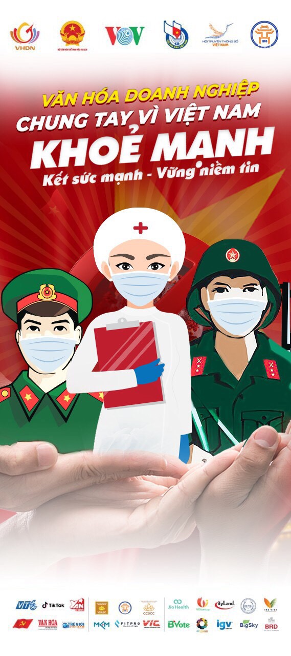 chung tay chong dich  "vi mot viet nam khoe manh" hinh 1
