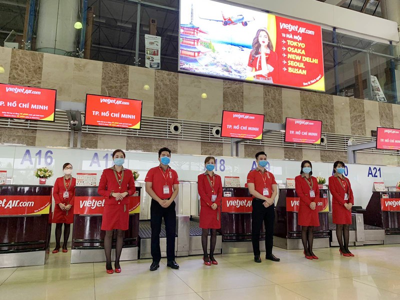 vietjet khai thac cac chuyen bay tu ngay 16/4 nhu thuong le hinh 1
