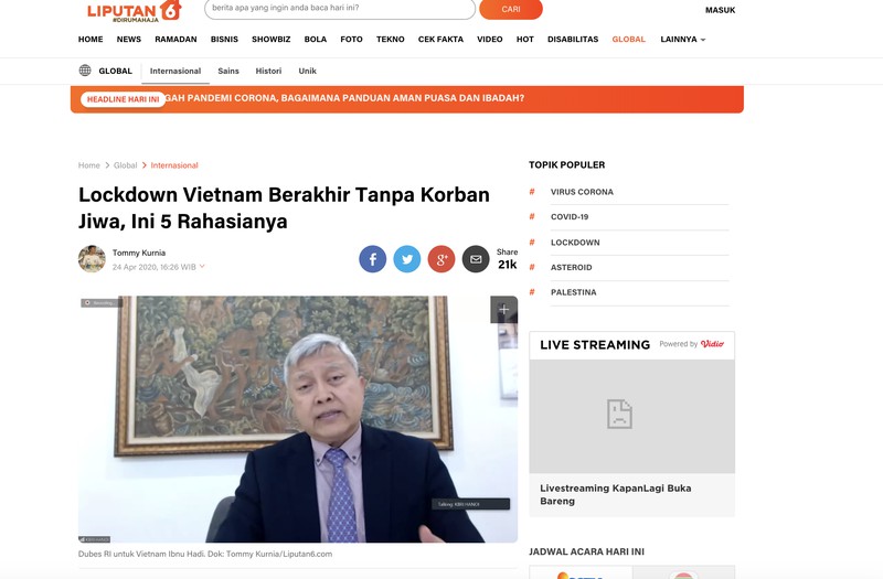 indonesia an tuong voi "cong thuc chong covid-19" cua viet nam hinh 1