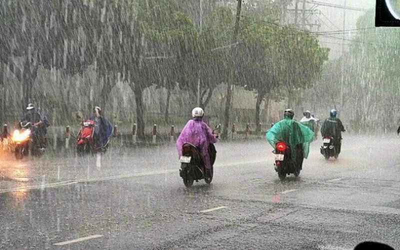 thoi tiet ngay 12/5: ha noi va cac tinh bac bo co mua va dong  hinh 1
