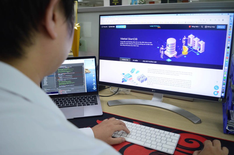 viettel go kho cho doanh nghiep bang dich vu database dien toan dam may hinh 1