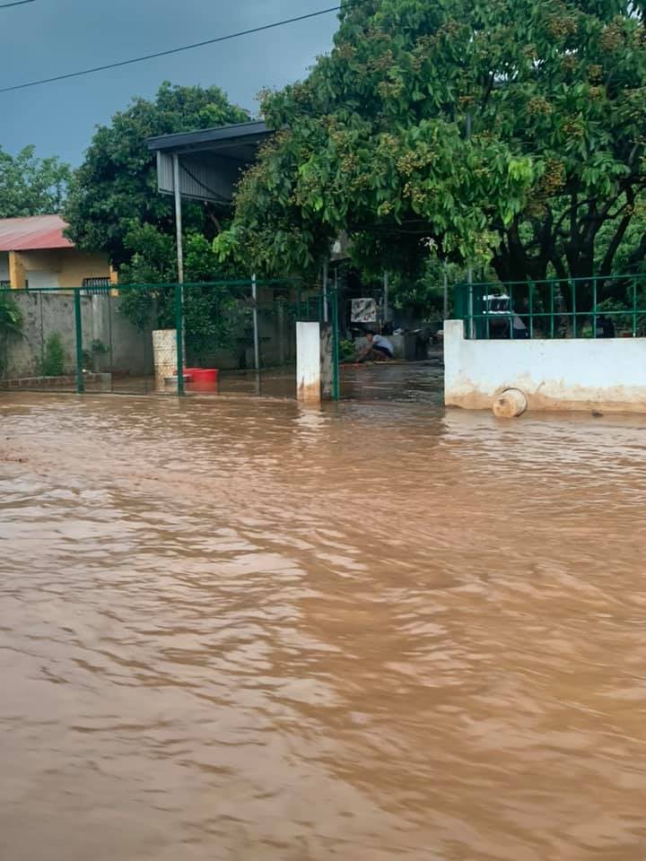 canh bao ngap lut tren quoc lo 6, dia phan tinh son la hinh 1