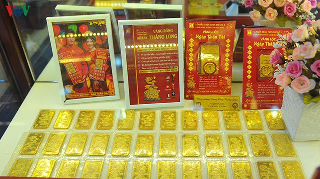 gia vang trong nuoc quay dau giam nhe 30.000 dong/luong hinh 1