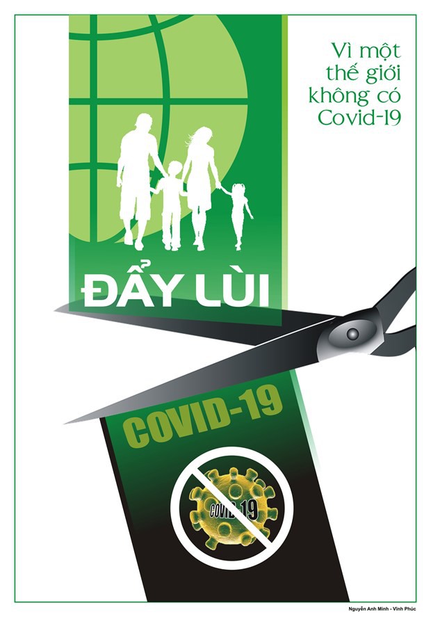 ngam tranh co dong phong, chong dich covid-19 cua cac hoa sy viet hinh 7