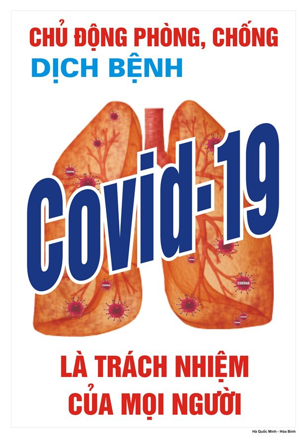 ngam tranh co dong phong, chong dich covid-19 cua cac hoa sy viet hinh 8
