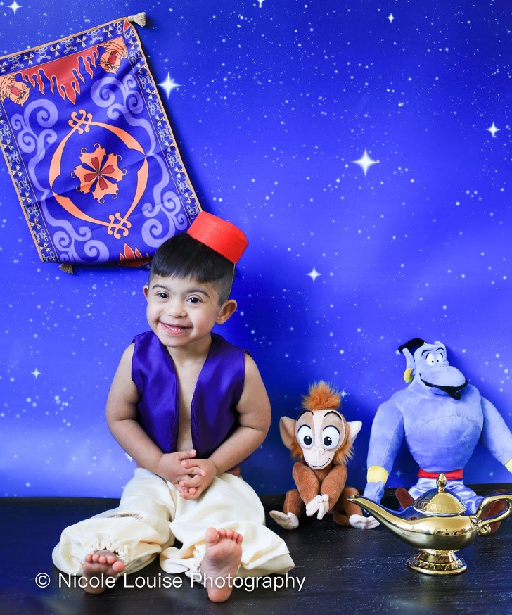khi tre bi benh down hoa trang thanh nhan vat hoat hinh yeu thich hinh 16