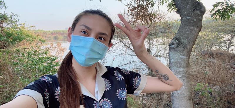 nhung hanh dong dac biet cua vo hoang yen khi phai cach ly tap trung hinh 1