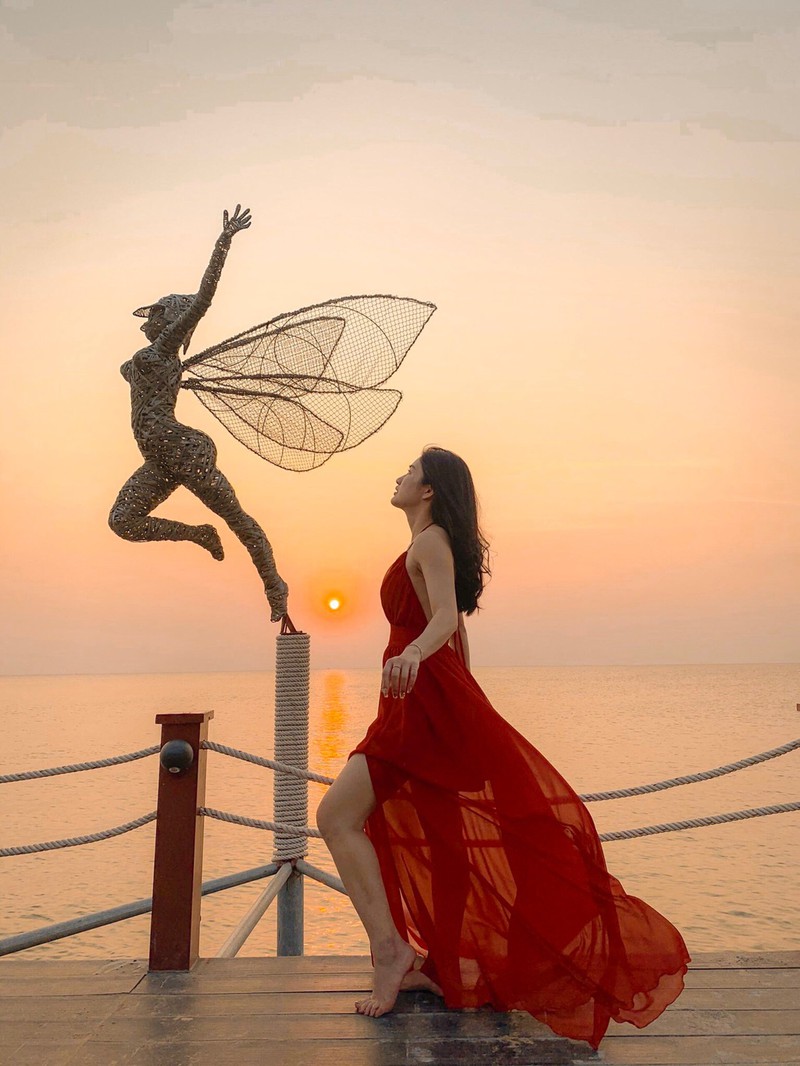 bi kip "song ao" voi hoang hon phu quoc bang dien thoai hinh 1