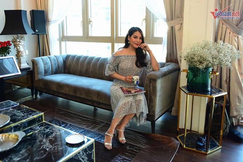 ngam penthouse 300m2 cua truong ngoc anh song cung con gai hinh 12