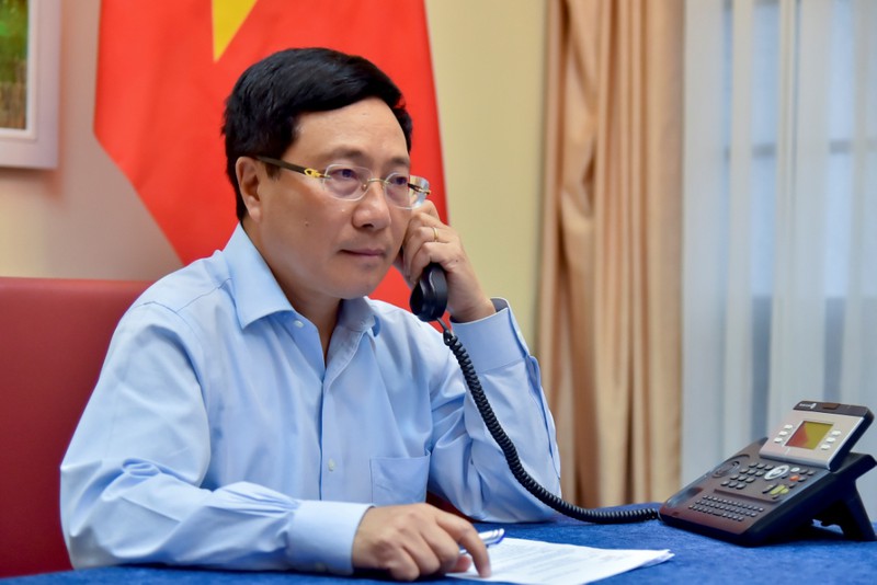 pho thu tuong pham binh minh dien dam voi bo truong ngoai giao kuwait hinh 1