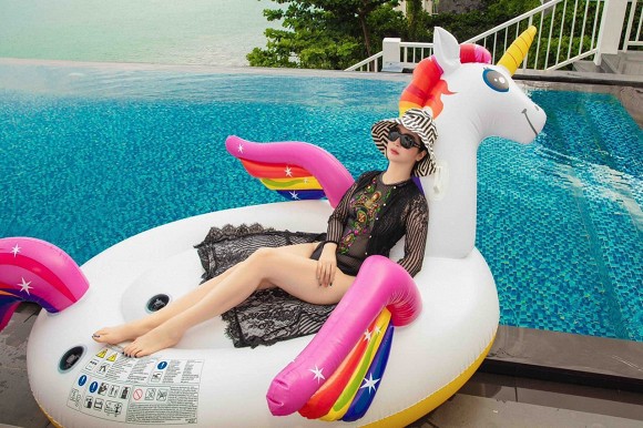 chuyen showbiz: khanh thi hanh phuc vi chong ung ho tro lai gioi giai tri hinh 5