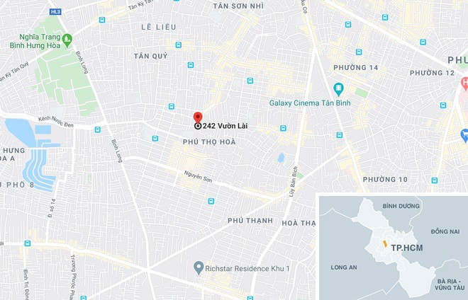 Cay do lam mot nguoi bi thuong o TP.HCM anh 2