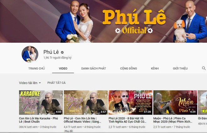 'giang ho mang' phu le thuong xuyen rao giang dao ly tren youtube hinh 1