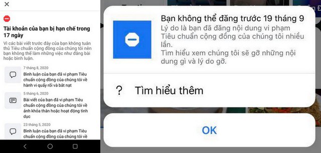 nhieu nguoi dung facebook tai viet nam bi khoa tai khoan khong ro ly do hinh 1