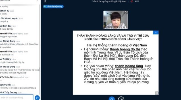 day online mua dich: giang vien, giao su dau nganh cung phai tap lam sinh vien hinh 2