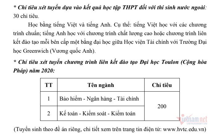 thi sinh dat tu 17 diem tro len moi duoc xet tuyen vao hv tai chinh hinh 3