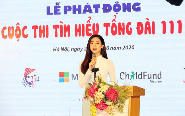 hoa hau luong thuy linh: "bao ve tre em khong phai viec cua rieng ai" hinh 2