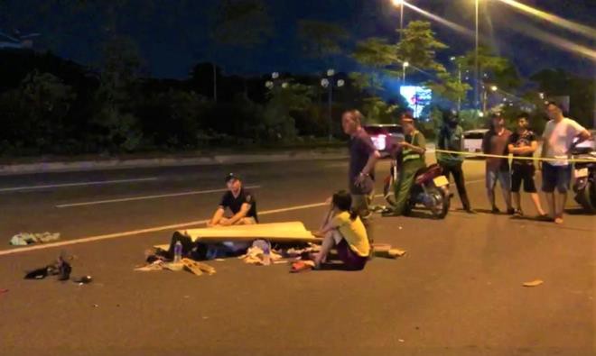 thong tin moi nhat vu xe phan khoi lon tong chet nguoi roi bo chay o ha noi hinh 1