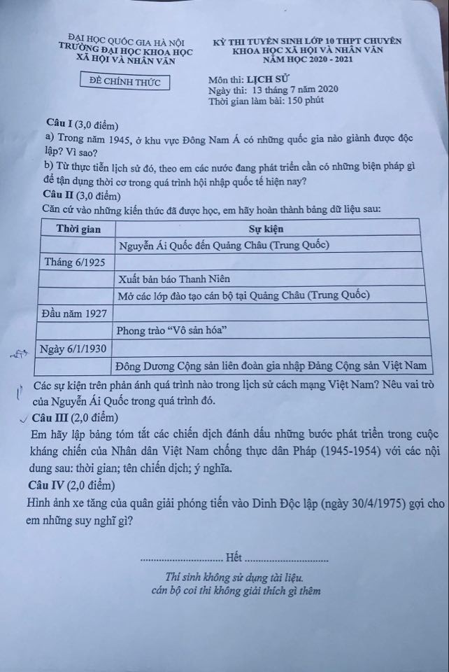 chi tiet de thi lich su lop 10 thpt chuyen khoa hoc xa hoi va nhan van hinh 1