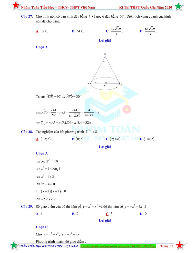 huong dan giai chi tiet mon toan tot nghiep thpt 2020 hinh 15
