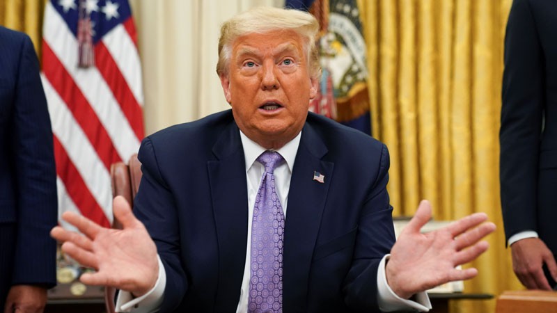 tong thong trump thong bao thoa thuan hoa binh lich su giua israel va uae hinh 1