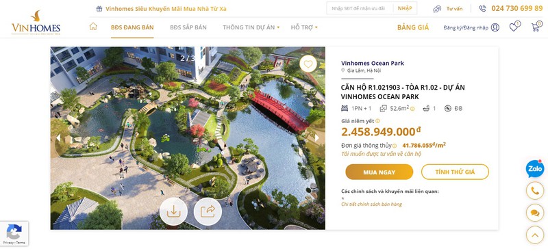 vinhomes ra mat san thuong mai dien tu bat dong san hinh 2
