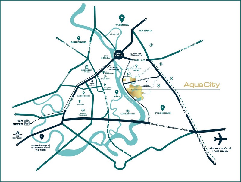aqua city duoc quy hoach theo huong sinh thai ben vung hinh 5