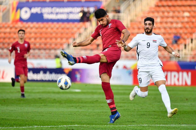 tuong thuat u23 qatar 2-2 u23 syria: bang b vck u23 chau a 2020 hinh 1