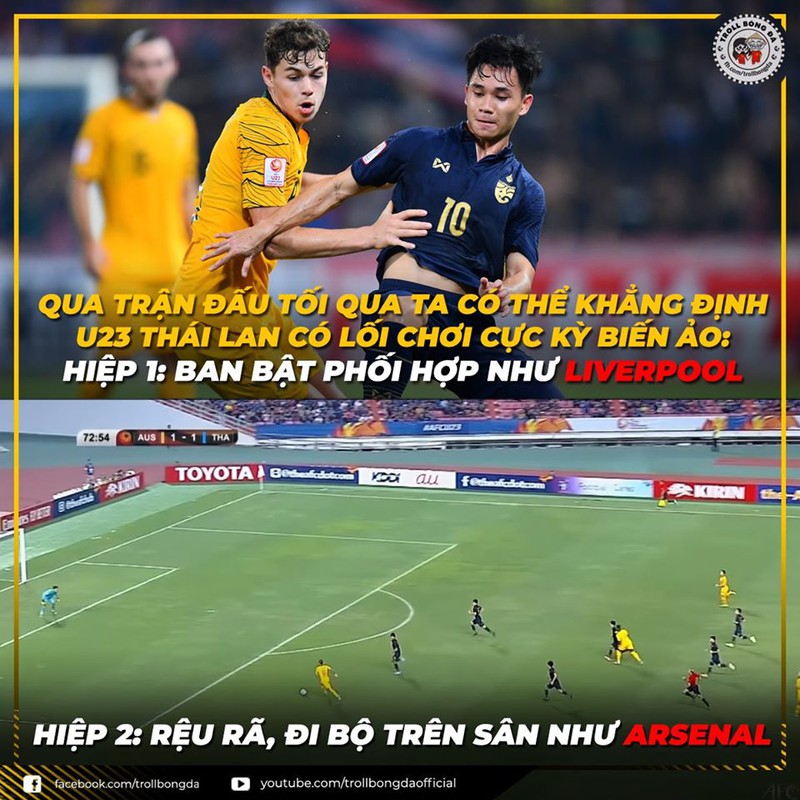 biem hoa 24h: u23 thai lan trinh dien loi choi bien ao khong the ngo hinh 1