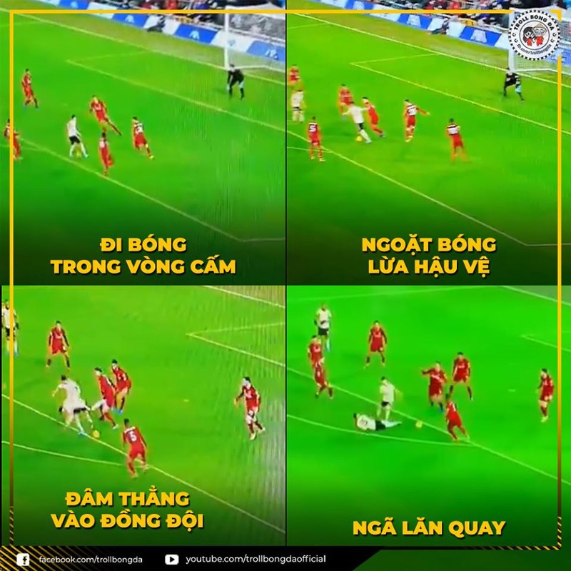 hai huoc: dang cap chenh lech "mot troi mot vuc" giua liverpool va mu hinh 9