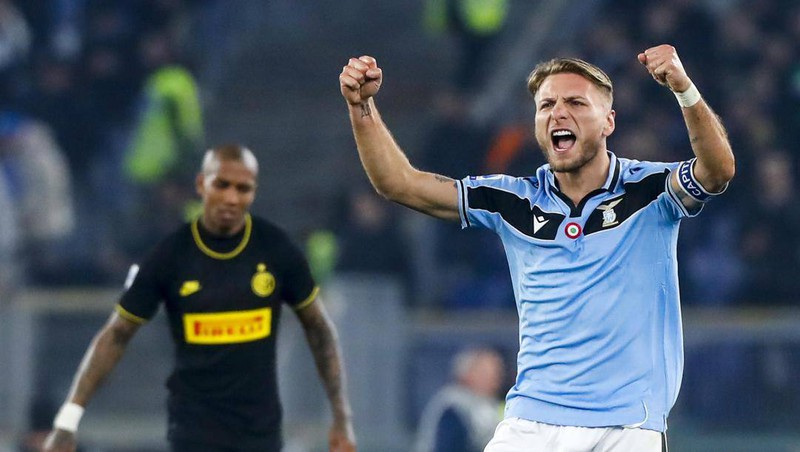 tuong thuat lazio 2-1 inter milan: vong 24 serie a 2019/2020 hinh 1