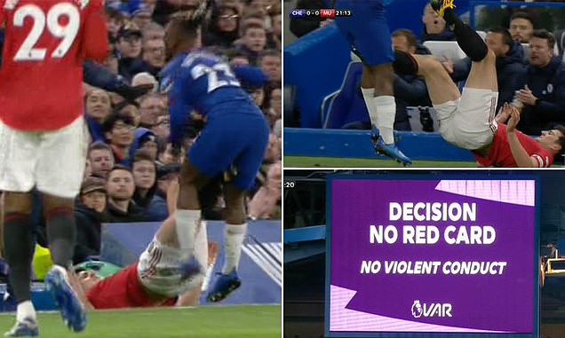 hai tinh huong gay tranh cai du doi trong tran mu thang chelsea 2-0 hinh 2