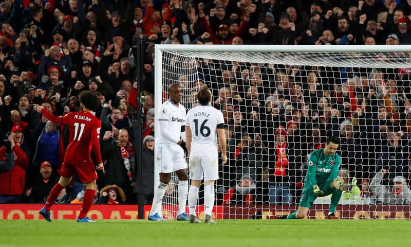 tuong thuat liverpool 3-2 west ham: vong 27 premier league 2019/2020 hinh 2