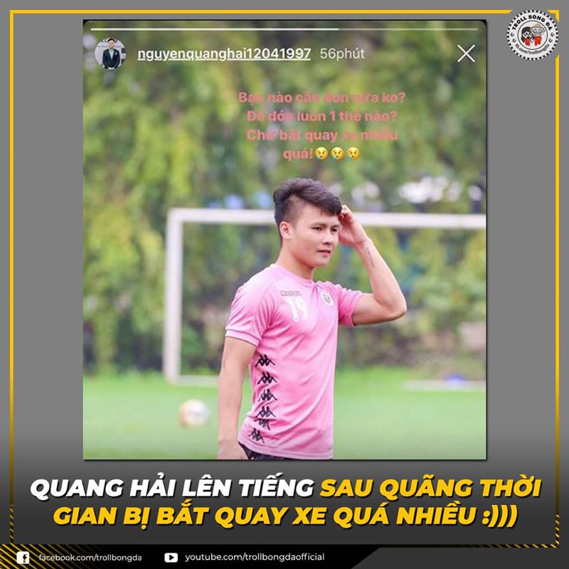 biem hoa 24h: quang hai phan ung hai huoc vi phai "quay xe" qua nhieu hinh 1