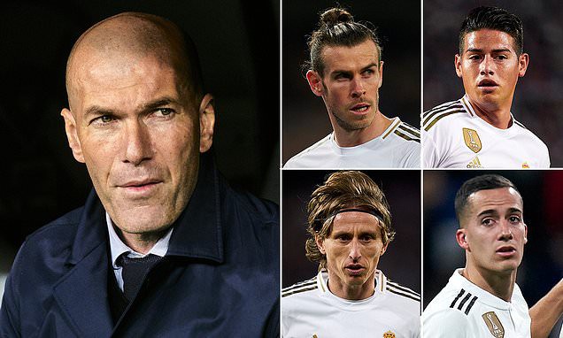 real madrid lam moi doi hinh, zidane muon ban 5 ngoi sao hinh 1