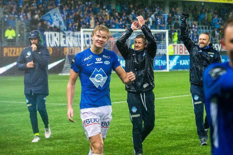 erling haaland - ban nang sat thu duoc danh thuc duoi ban tay solskjaer hinh 1