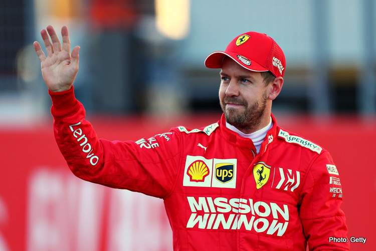 ferrari chinh thuc thong bao chia tay sebastian vettel hinh 1