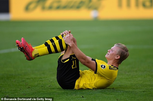 erling haaland chan thuong, dortmund vua thua vua thiet truoc bayern hinh 1