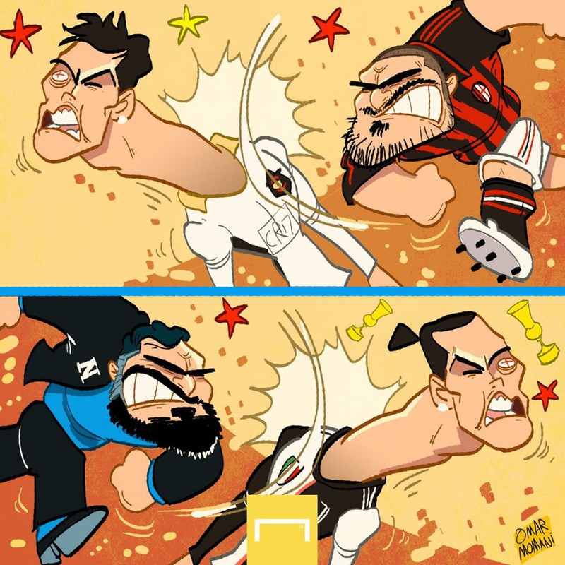 biếm họa 24h: gattuso đích thực là "hung thần" của cristiano ronaldo hình 3 biem hoa 24h: gattuso dich thuc la "hung than" cua cristiano ronaldo hinh 3